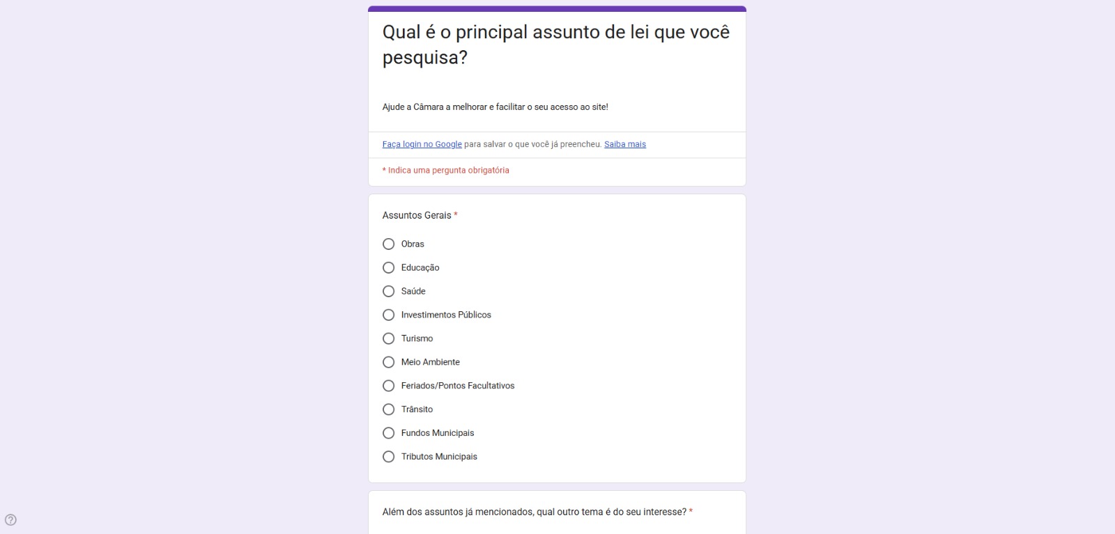 Câmara de Gramado amplia acesso à informação e convida comunidade a colaborar
