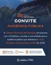 Câmara de Gramado convida comunidade para audiência pública sobre a LDO 2026