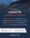 Câmara de Gramado realiza audiência pública para avaliar metas fiscais do 2º quadrimestre
