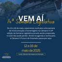 Câmara de Gramado se prepara para a 14ª Semana Legislativa com homenagens e eventos especiais 