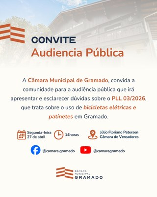Câmara debate regras para patinetes e bicicletas elétricas em audiência pública
