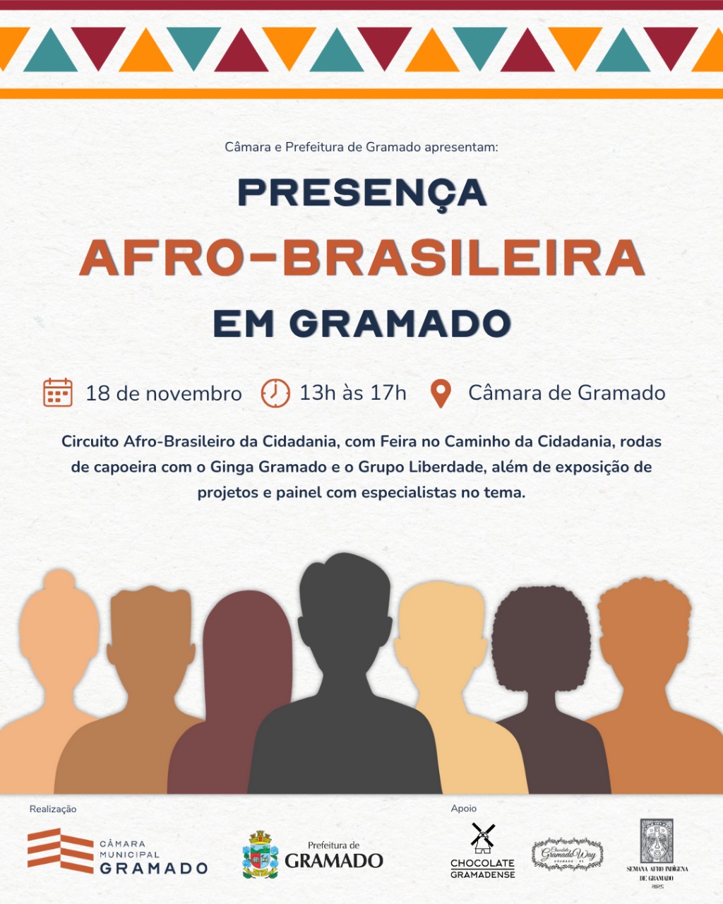 Câmara e Prefeitura de Gramado unem forças para celebrar a Consciência Negra