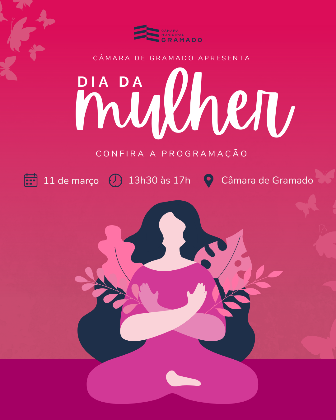 Câmara Municipal de Gramado celebra o Dia da Mulher com programação gratuita à comunidade 