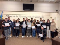 Câmara Municipal de Gramado entrega certificados do curso “Preparando-se para o Primeiro Emprego”
