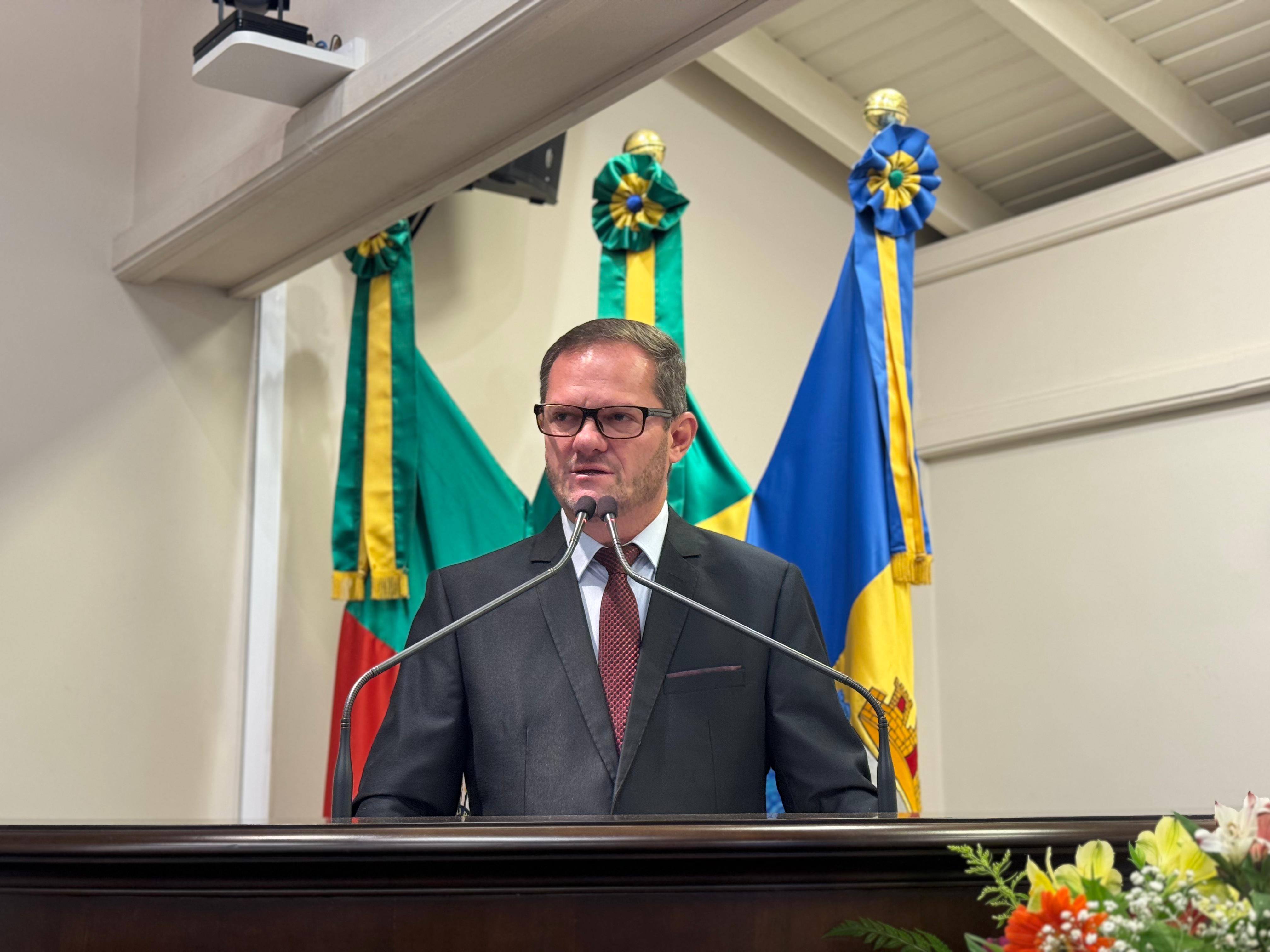 Câmara Municipal de Gramado recebe pedido de vacância do vereador Rafael Ronsoni 