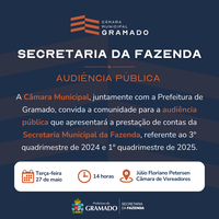 Câmara promove audiência sobre a Secretaria Municipal da Fazenda e reafirma compromisso com a transparência 
