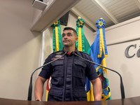 Capitão do Corpo de Bombeiros de Gramado apresenta ações e propostas na Tribuna do Povo