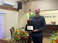 Empresário Destaque: Guilherme Tissot é homenageado durante a Semana Legislativa