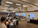 Estudantes visitam a Câmara e aprendem sobre a importância do Poder Legislativo