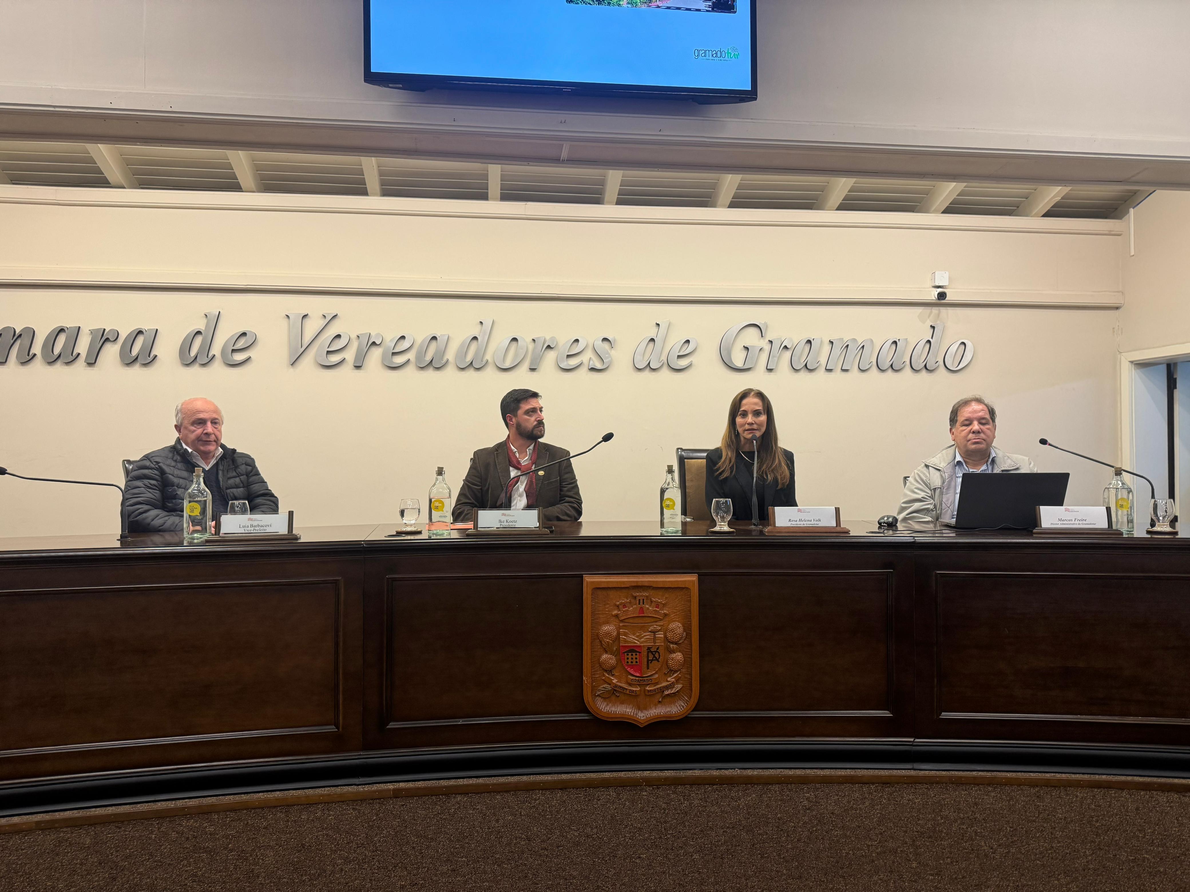 Gramadotur apresenta estrutura e resultados em Sessão Especial da Câmara