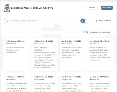 Mais transparência: novo sistema amplia acesso às leis municipais