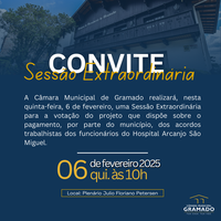 Projeto sobre o Hospital Arcanjo São Miguel será votado nesta quinta-feira