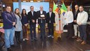 Uma história que fermenta até hoje: Câmara homenageia Emílio Kunz, fundador da Vinícola Petronius