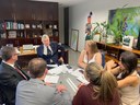 Vereadores articulam com senador Heinze novos recursos para a cidade