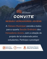 Vereadores jovens propõem Prêmio para valorizar a inovação em Gramado 