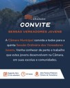Vereadores Jovens realizam sexta sessão na segunda-feira