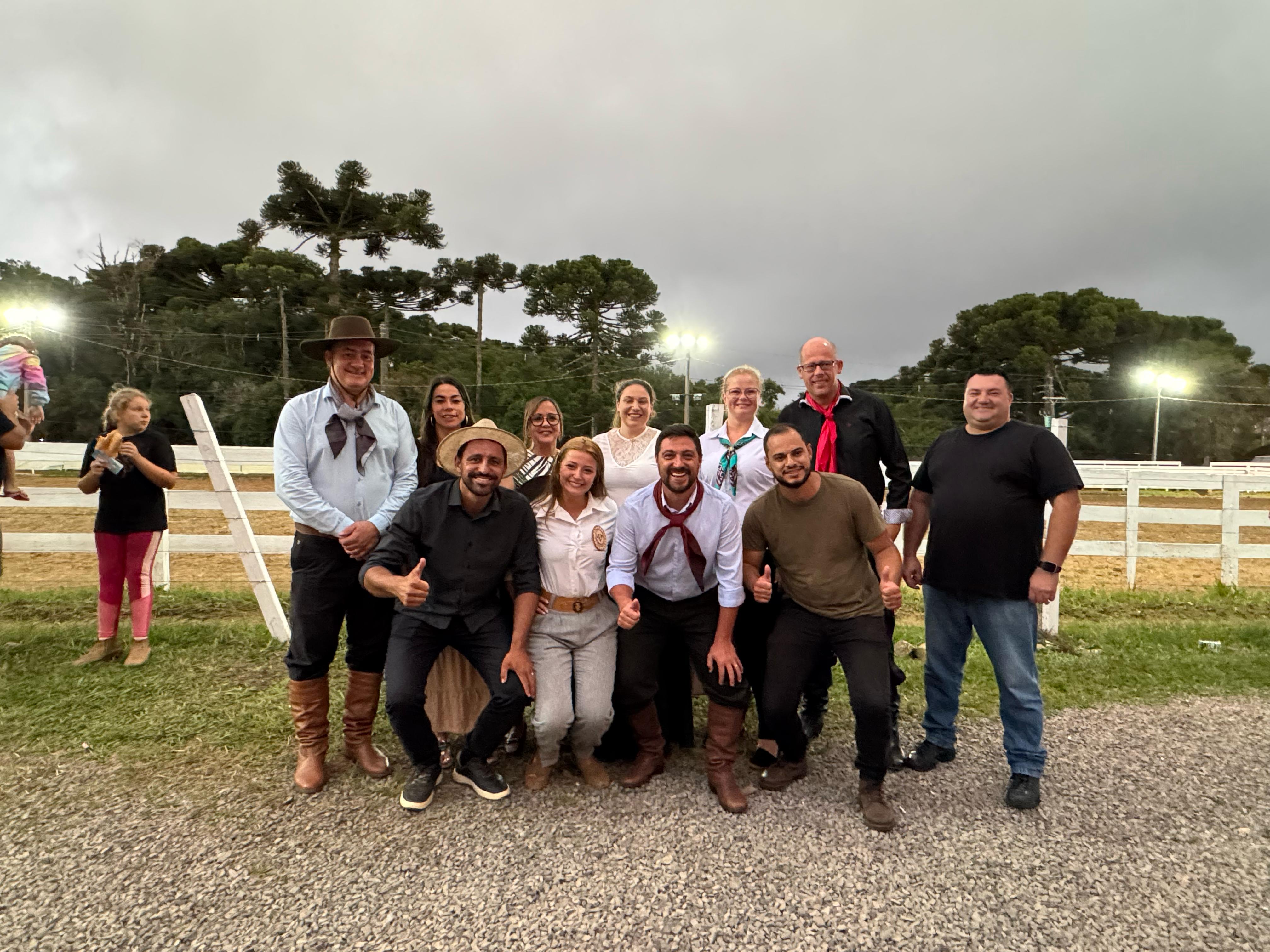 Vereadores participam da abertura do Rodeio Crioulo de Gramado 