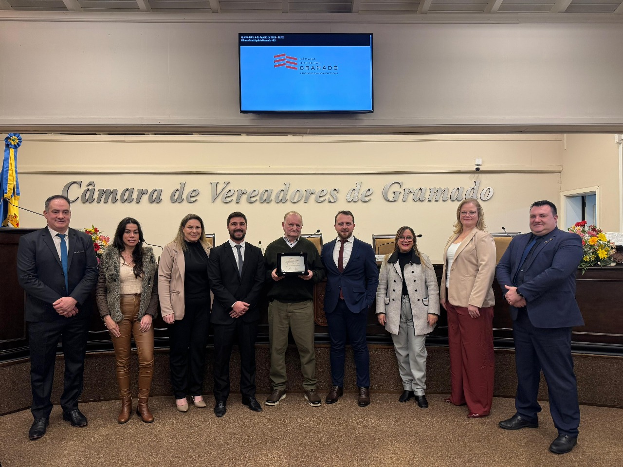 Le Lac Noir celebra 25 anos e é homenageado pela Câmara de Gramado 